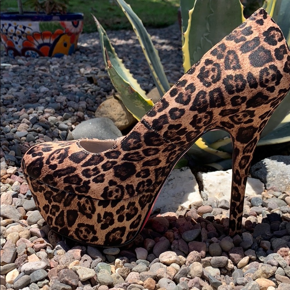 Leopard heels 👠 - Picture 4 of 8
